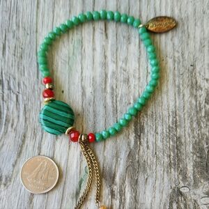 Laura Janelle Malachite Bracelet